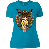 T-Shirts Turquoise / X-Small Candelabra Women's Premium T-Shirt