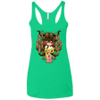 T-Shirts Envy / X-Small Candelabra Women's Triblend Racerback Tank