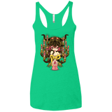T-Shirts Envy / X-Small Candelabra Women's Triblend Racerback Tank
