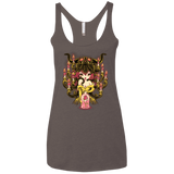 T-Shirts Macchiato / X-Small Candelabra Women's Triblend Racerback Tank