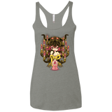 T-Shirts Venetian Grey / X-Small Candelabra Women's Triblend Racerback Tank