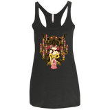 T-Shirts Vintage Black / X-Small Candelabra Women's Triblend Racerback Tank