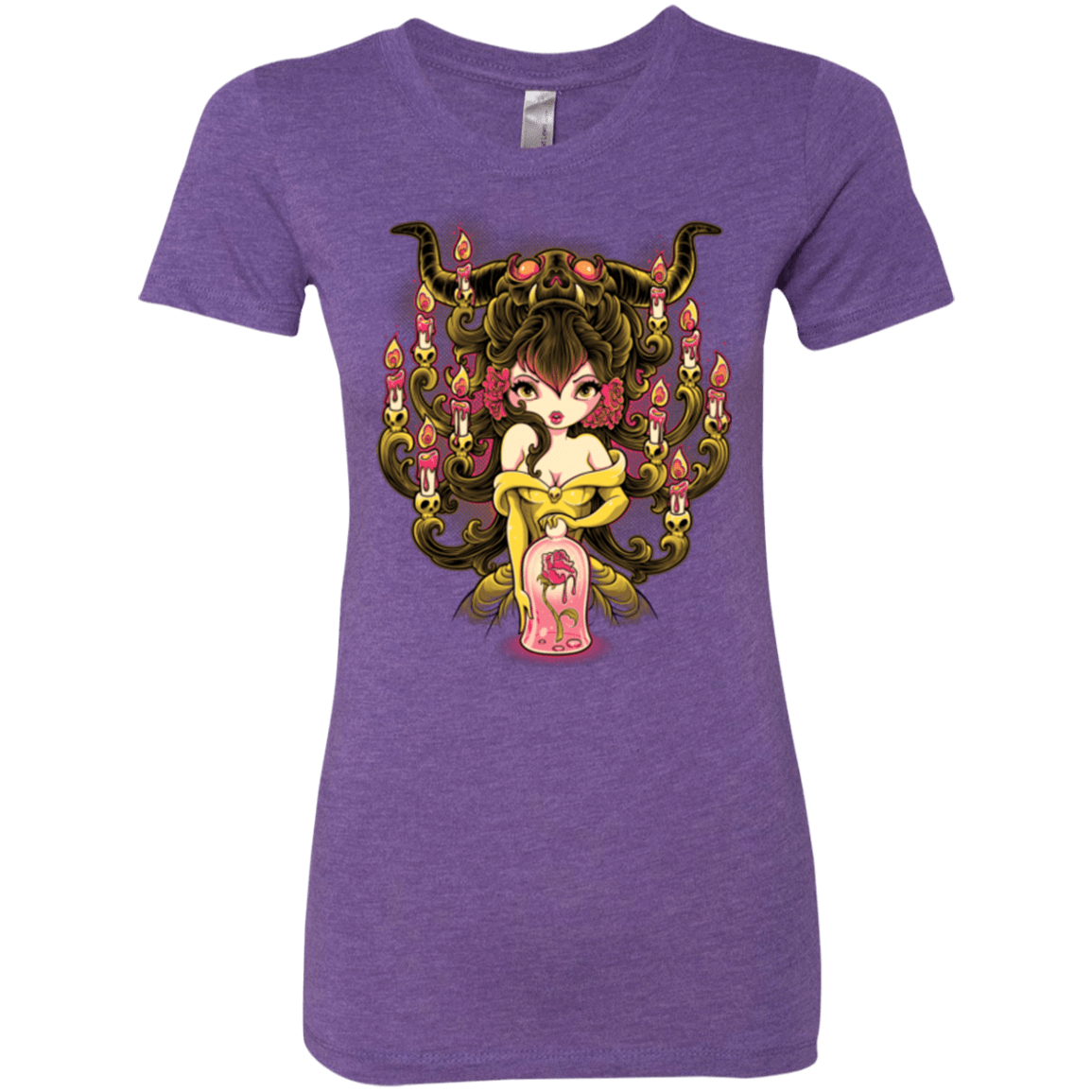 T-Shirts Purple Rush / Small Candelabra Women's Triblend T-Shirt