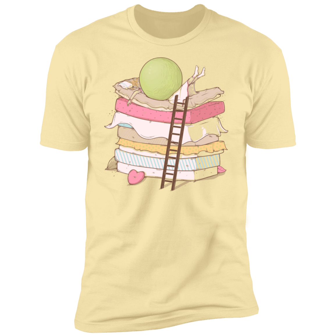 T-Shirts Banana Cream / S Cant Sleep Men's Premium T-Shirt