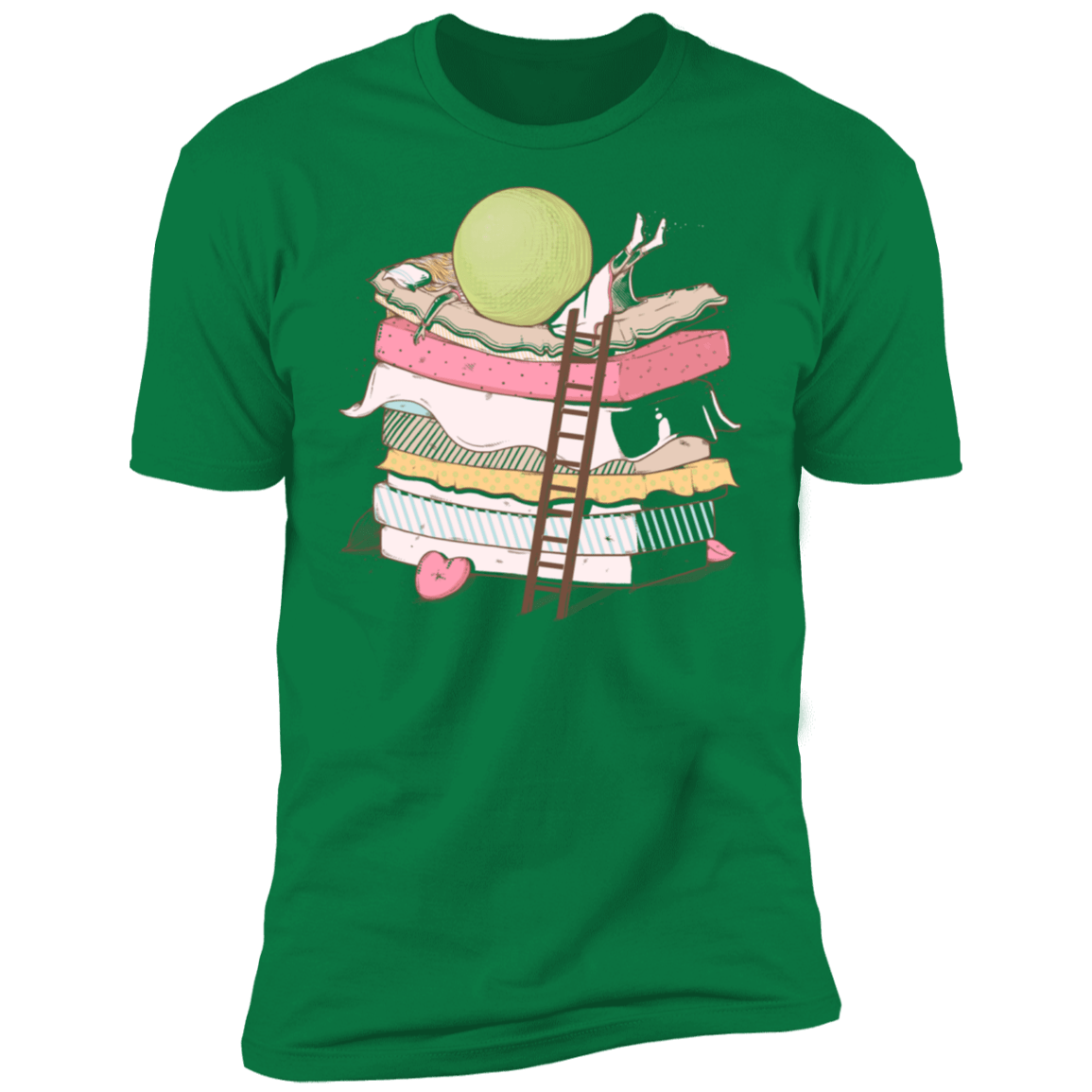 T-Shirts Kelly Green / S Cant Sleep Men's Premium T-Shirt