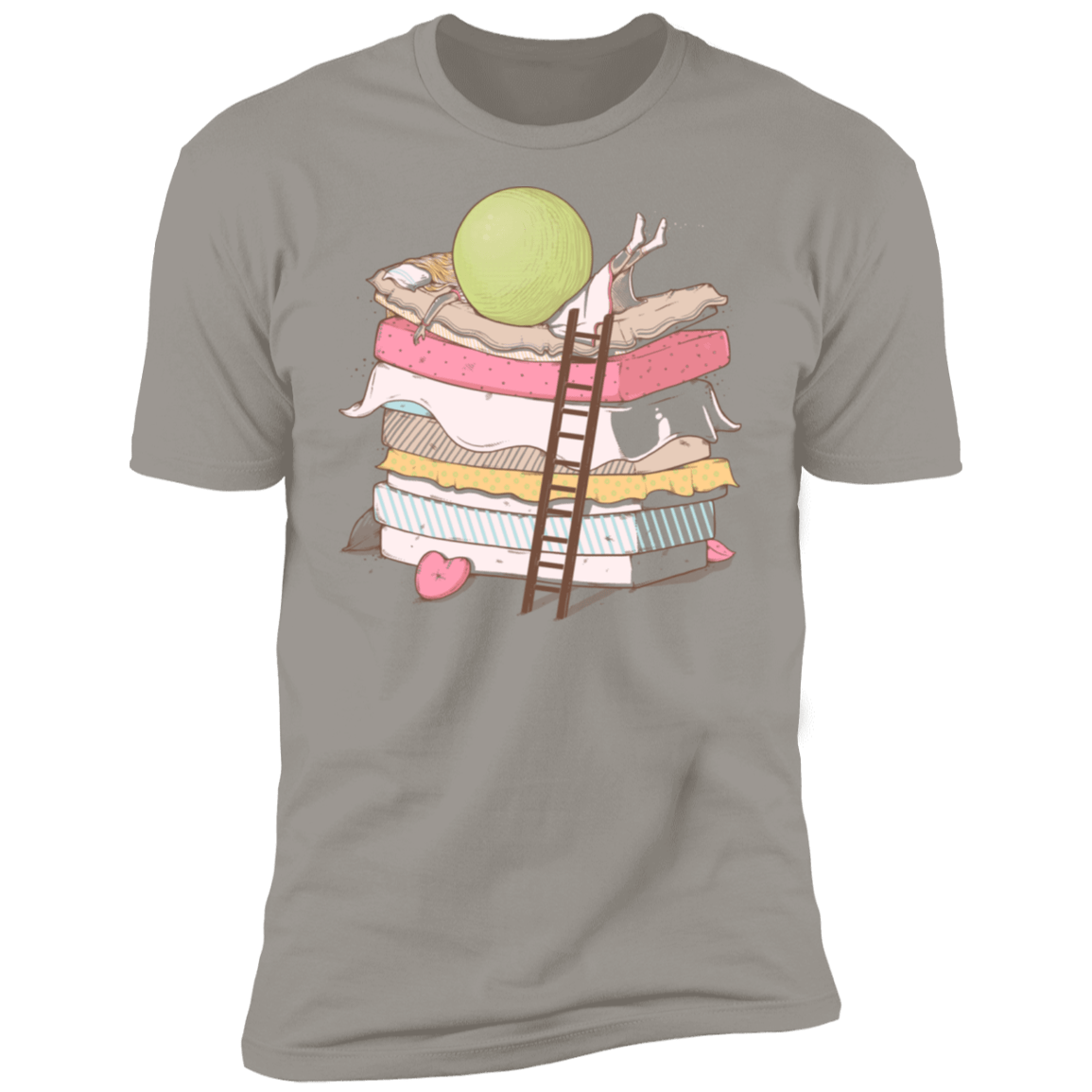 T-Shirts Light Grey / S Cant Sleep Men's Premium T-Shirt