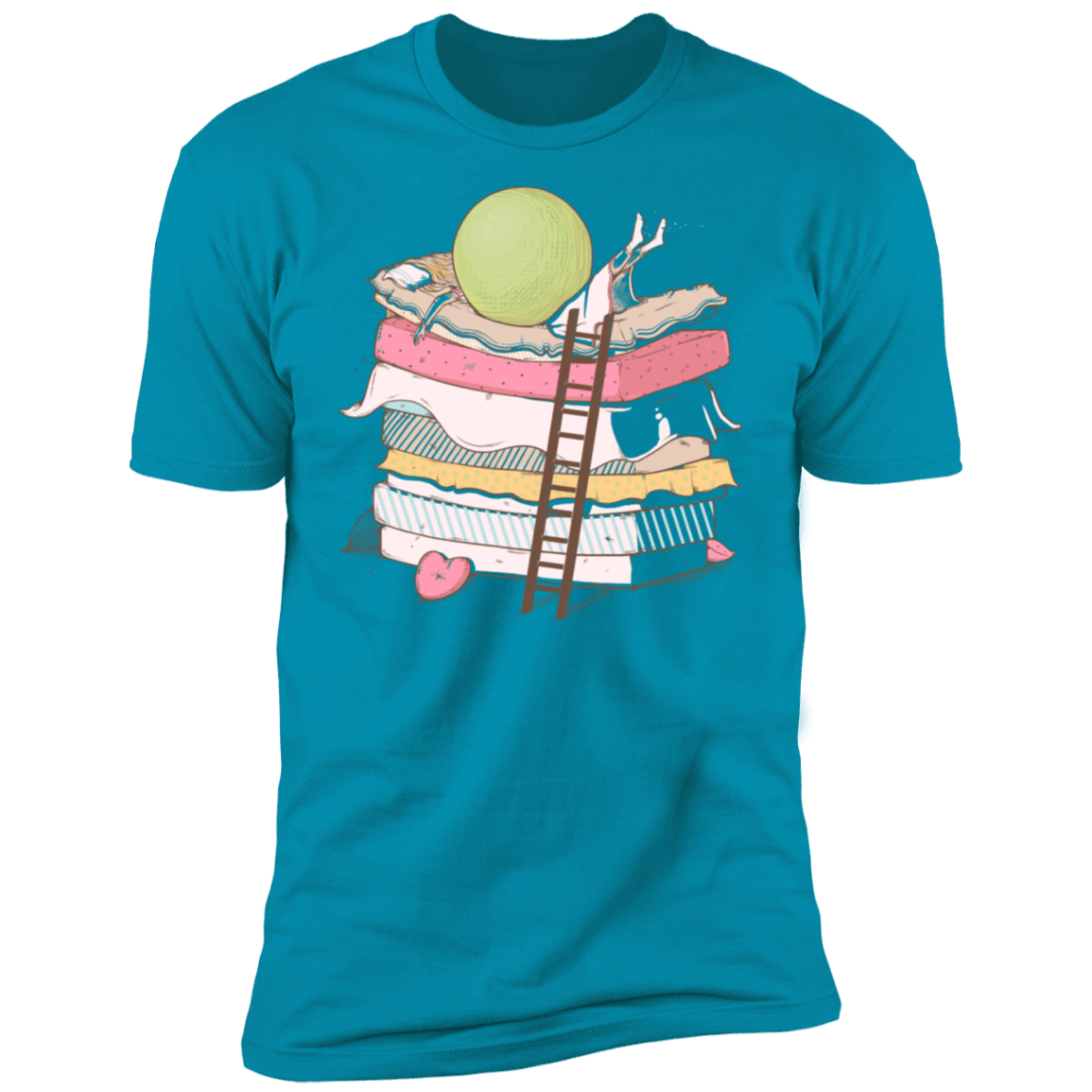 T-Shirts Turquoise / S Cant Sleep Men's Premium T-Shirt