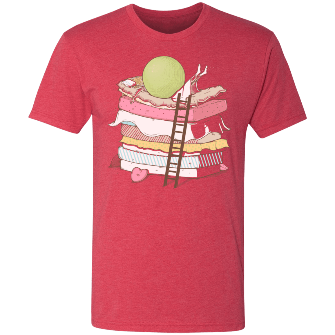 T-Shirts Vintage Red / S Cant Sleep Men's Triblend T-Shirt