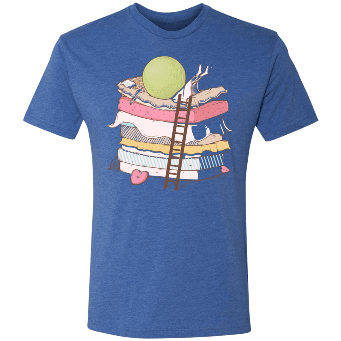 T-Shirts Vintage Royal / S Cant Sleep Men's Triblend T-Shirt