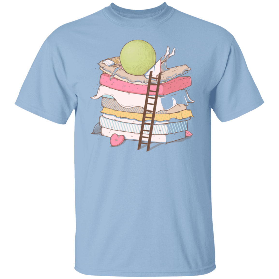 T-Shirts Light Blue / S Cant Sleep T-Shirt