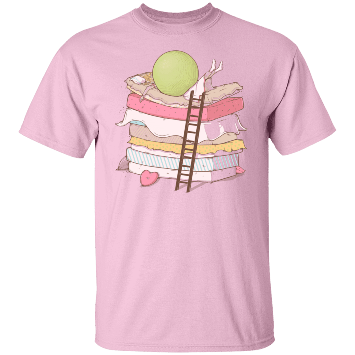 T-Shirts Light Pink / S Cant Sleep T-Shirt