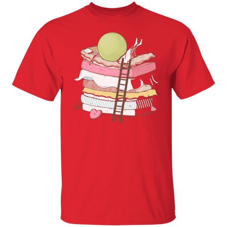 T-Shirts Red / S Cant Sleep T-Shirt