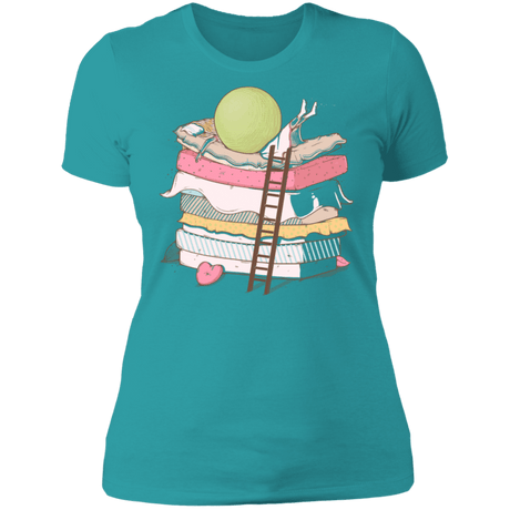 T-Shirts Tahiti Blue / S Cant Sleep Women's Premium T-Shirt