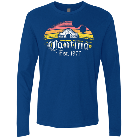 T-Shirts Royal / Small Cantina Men's Premium Long Sleeve