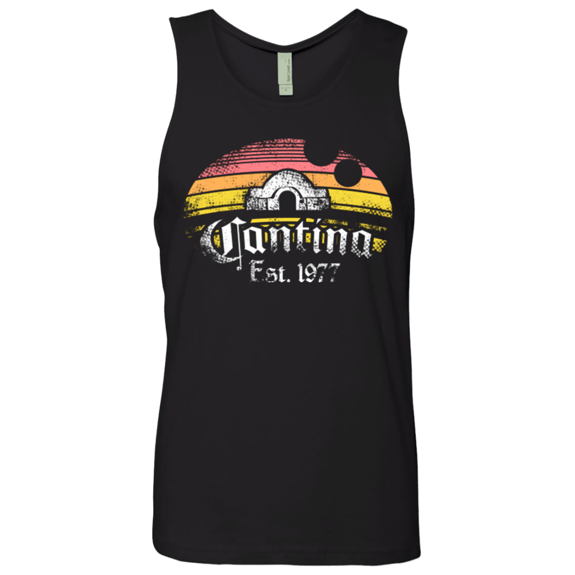 T-Shirts Black / Small Cantina Men's Premium Tank Top