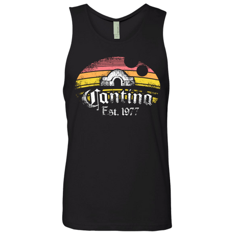 T-Shirts Black / Small Cantina Men's Premium Tank Top