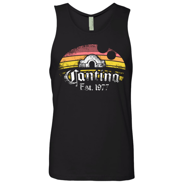T-Shirts Black / Small Cantina Men's Premium Tank Top