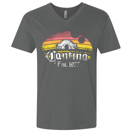 T-Shirts Heavy Metal / X-Small Cantina Men's Premium V-Neck