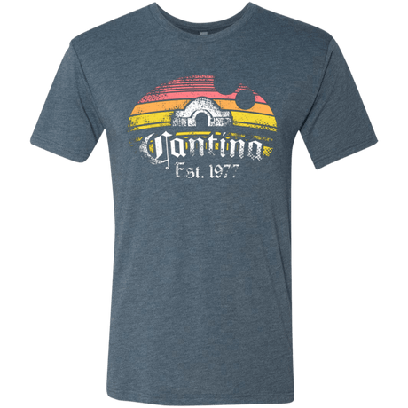 T-Shirts Indigo / Small Cantina Men's Triblend T-Shirt