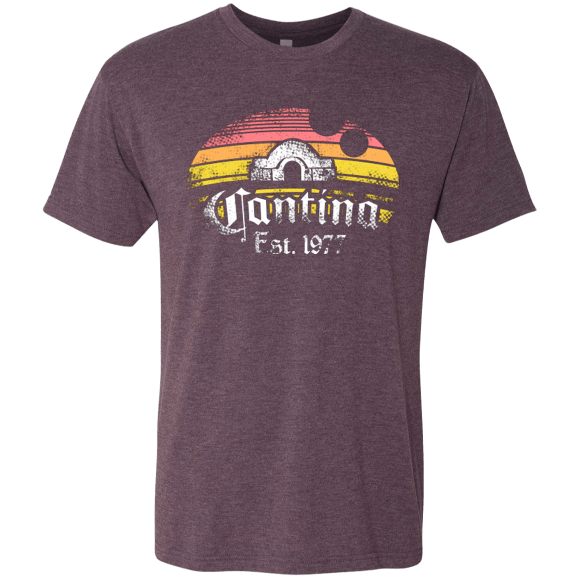 T-Shirts Vintage Purple / Small Cantina Men's Triblend T-Shirt