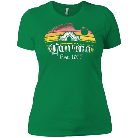 T-Shirts Kelly Green / X-Small Cantina Women's Premium T-Shirt