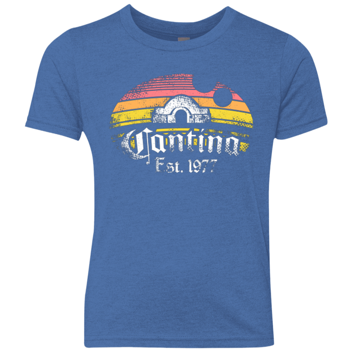 T-Shirts Vintage Royal / YXS Cantina Youth Triblend T-Shirt