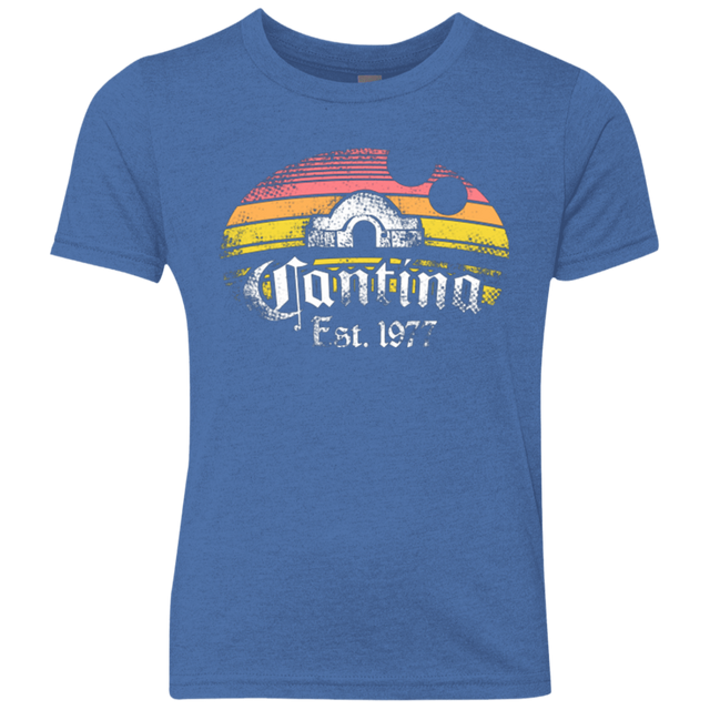 T-Shirts Vintage Royal / YXS Cantina Youth Triblend T-Shirt