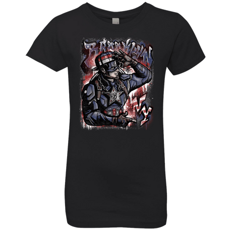 T-Shirts Black / YXS Cap Brooklyn Girls Premium T-Shirt