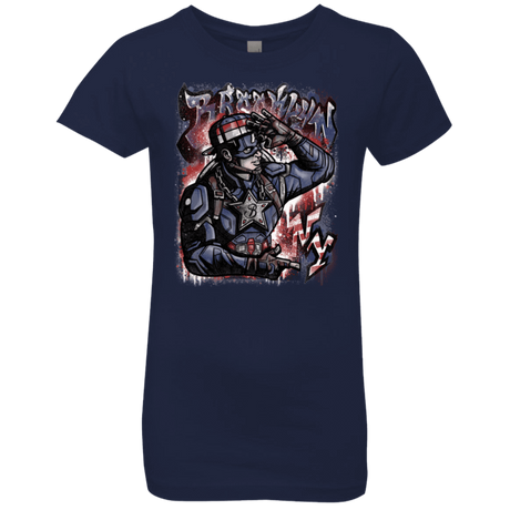 T-Shirts Midnight Navy / YXS Cap Brooklyn Girls Premium T-Shirt