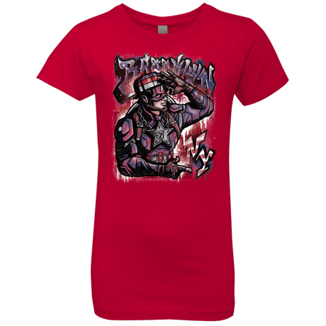 T-Shirts Red / YXS Cap Brooklyn Girls Premium T-Shirt