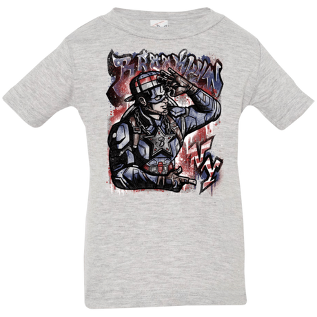 T-Shirts Heather / 6 Months Cap Brooklyn Infant PremiumT-Shirt