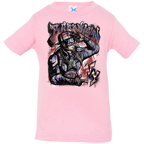 T-Shirts Pink / 6 Months Cap Brooklyn Infant PremiumT-Shirt