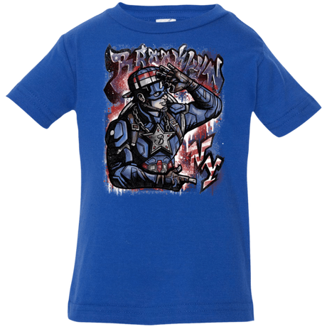 T-Shirts Royal / 6 Months Cap Brooklyn Infant PremiumT-Shirt