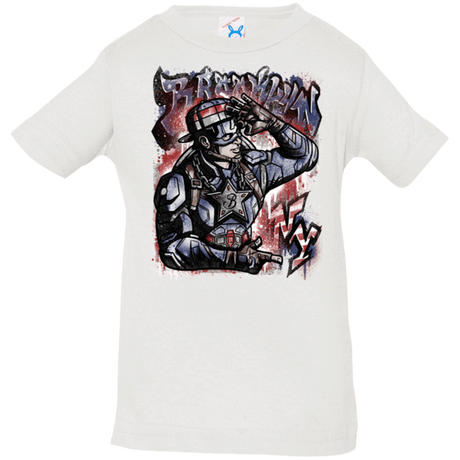 T-Shirts White / 6 Months Cap Brooklyn Infant PremiumT-Shirt