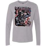 T-Shirts Heather Grey / Small Cap Brooklyn Men's Premium Long Sleeve
