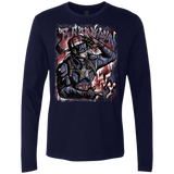 T-Shirts Midnight Navy / Small Cap Brooklyn Men's Premium Long Sleeve