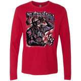 T-Shirts Red / Small Cap Brooklyn Men's Premium Long Sleeve