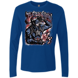 T-Shirts Royal / Small Cap Brooklyn Men's Premium Long Sleeve