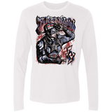T-Shirts White / Small Cap Brooklyn Men's Premium Long Sleeve