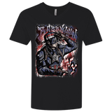 T-Shirts Black / X-Small Cap Brooklyn Men's Premium V-Neck