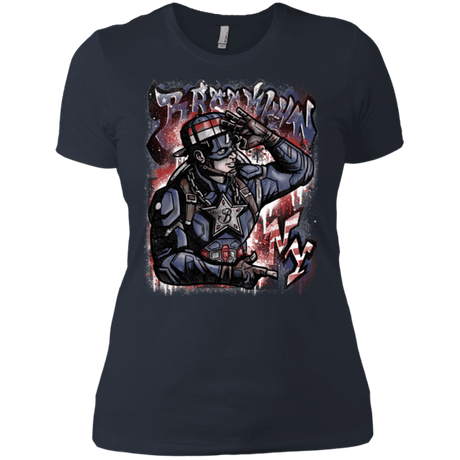 T-Shirts Indigo / X-Small Cap Brooklyn Women's Premium T-Shirt