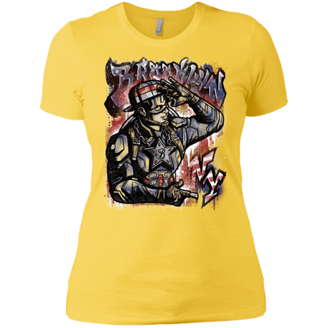 T-Shirts Vibrant Yellow / X-Small Cap Brooklyn Women's Premium T-Shirt