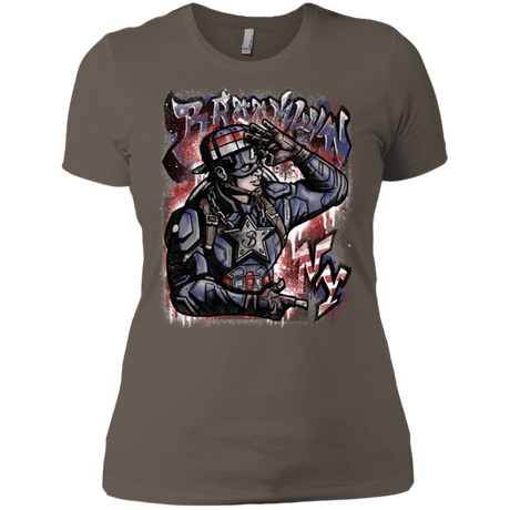 T-Shirts Warm Grey / X-Small Cap Brooklyn Women's Premium T-Shirt