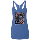 T-Shirts Vintage Royal / X-Small Cap Brooklyn Women's Triblend Racerback Tank
