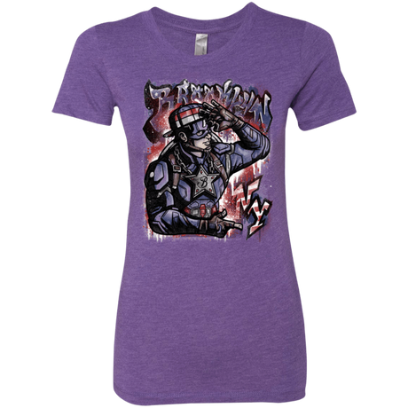 T-Shirts Purple Rush / Small Cap Brooklyn Women's Triblend T-Shirt