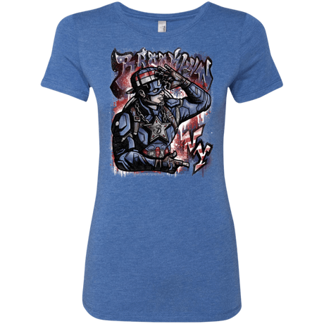 T-Shirts Vintage Royal / Small Cap Brooklyn Women's Triblend T-Shirt
