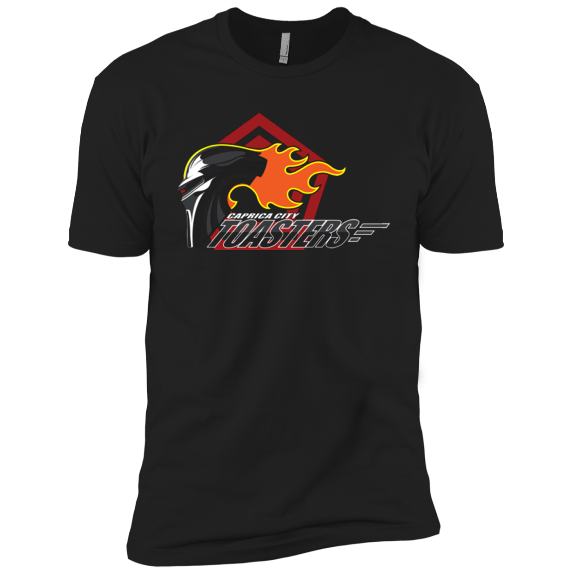 T-Shirts Black / YXS Caprica City Toasters Boys Premium T-Shirt