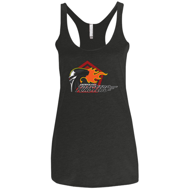 T-Shirts Vintage Black / X-Small Caprica City Toasters Women's Triblend Racerback Tank