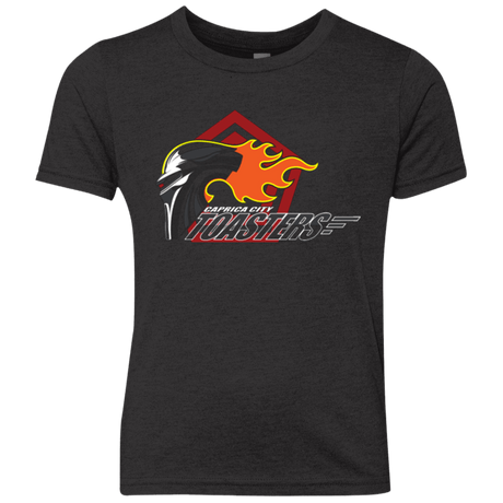 T-Shirts Vintage Black / YXS Caprica City Toasters Youth Triblend T-Shirt