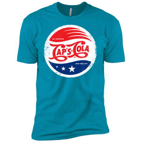 T-Shirts Turquoise / YXS Caps Cola Boys Premium T-Shirt